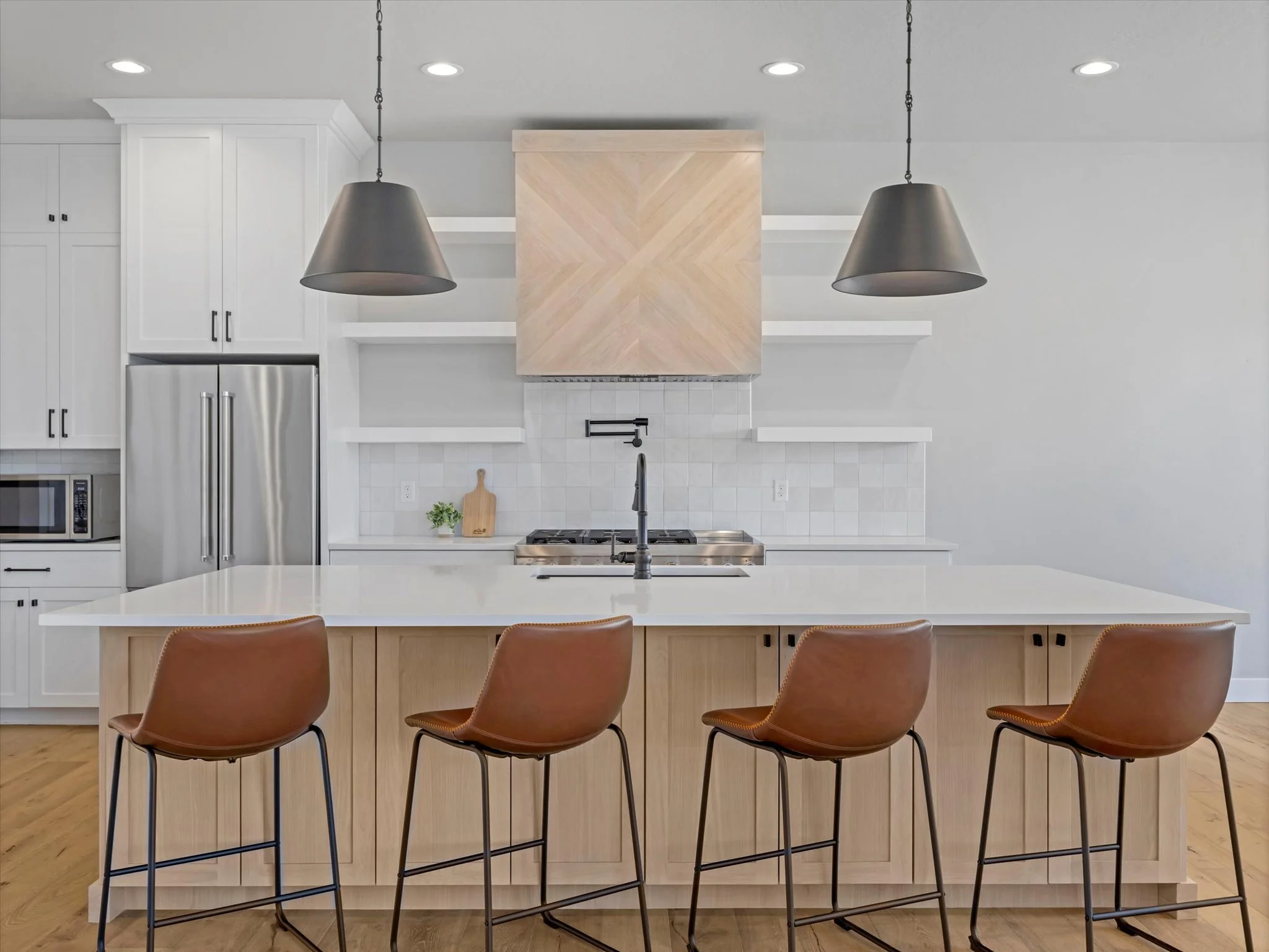 New construction Lehi home, brand new kitchen with upgraded features and appliances