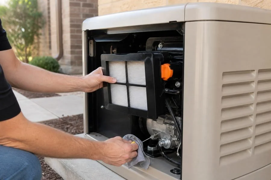 Generator maintenance service