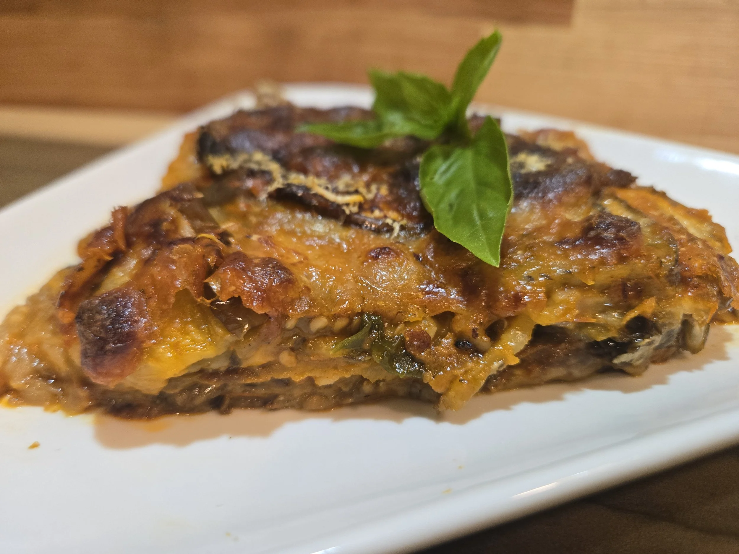Melanzane alla parmigiana - Eggplant Parmigiana