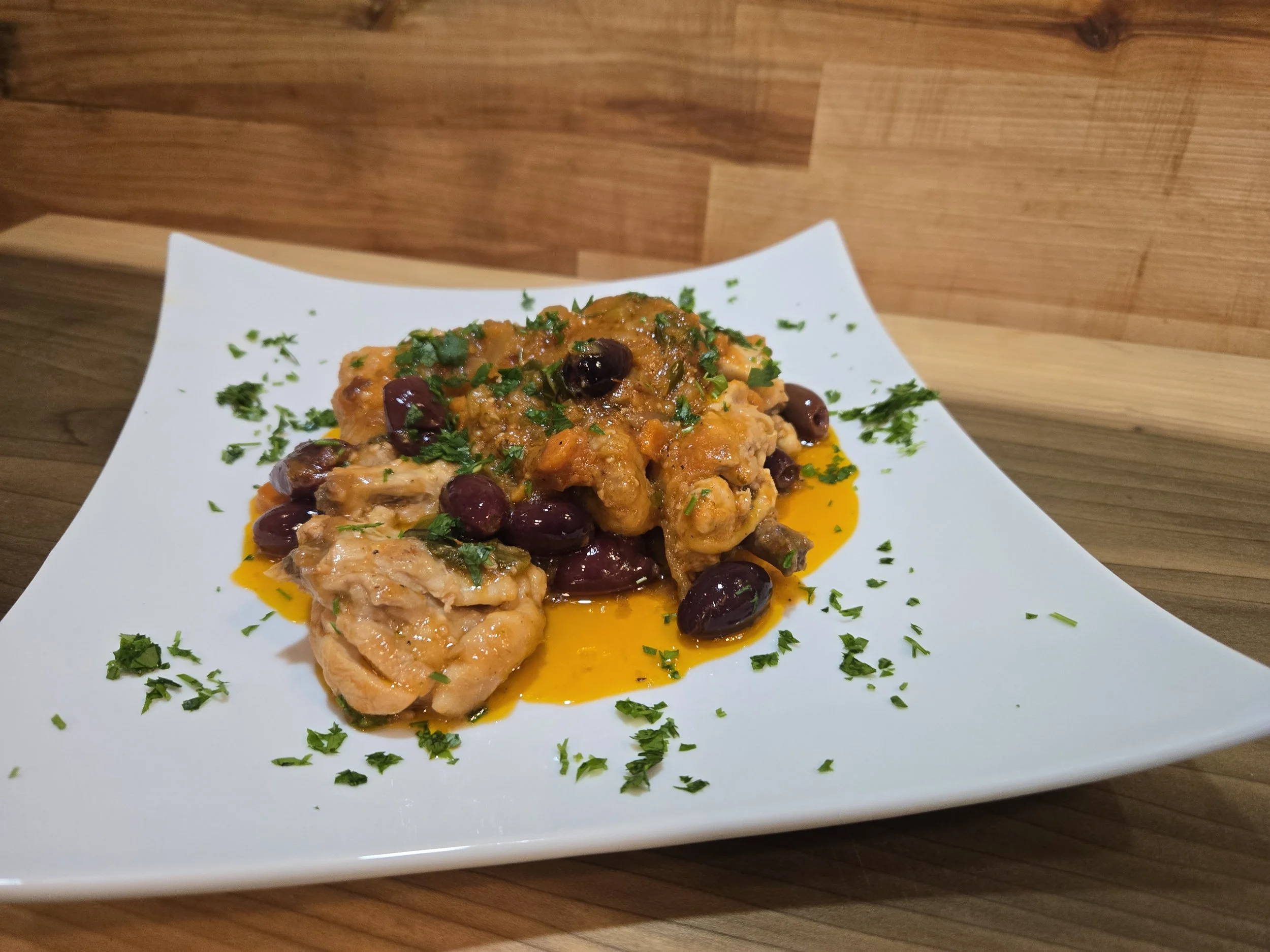 Pollo alla Cacciatora - Nonna's Hunter-Style Chicken