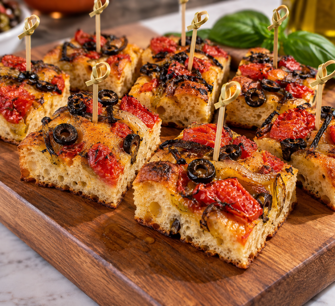 Focaccia Bites  Classic Sicilian Focaccia