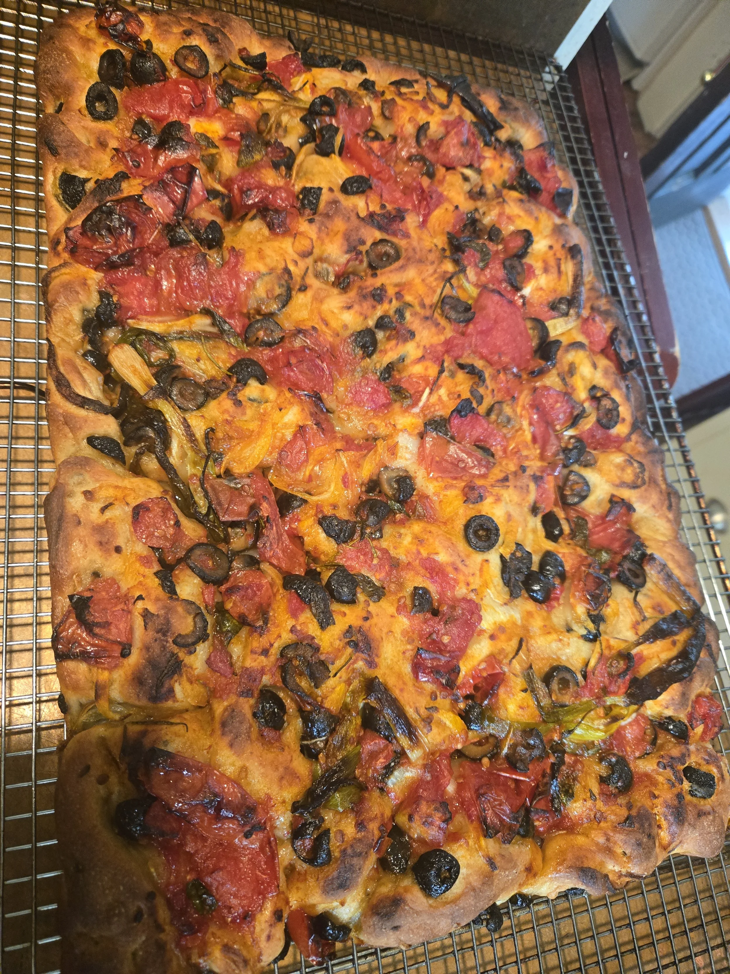 Focaccia Mediterranea - Classic Tuscan Focaccia with a Sicilian Touch