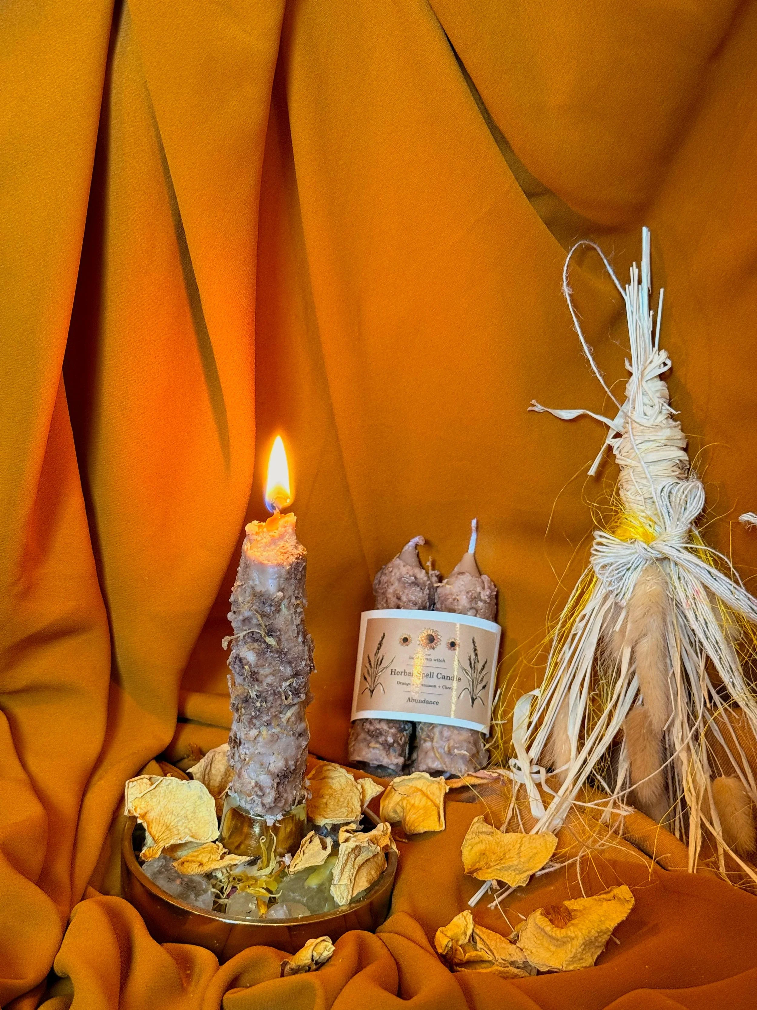 Harvest Sun Ritual Candle