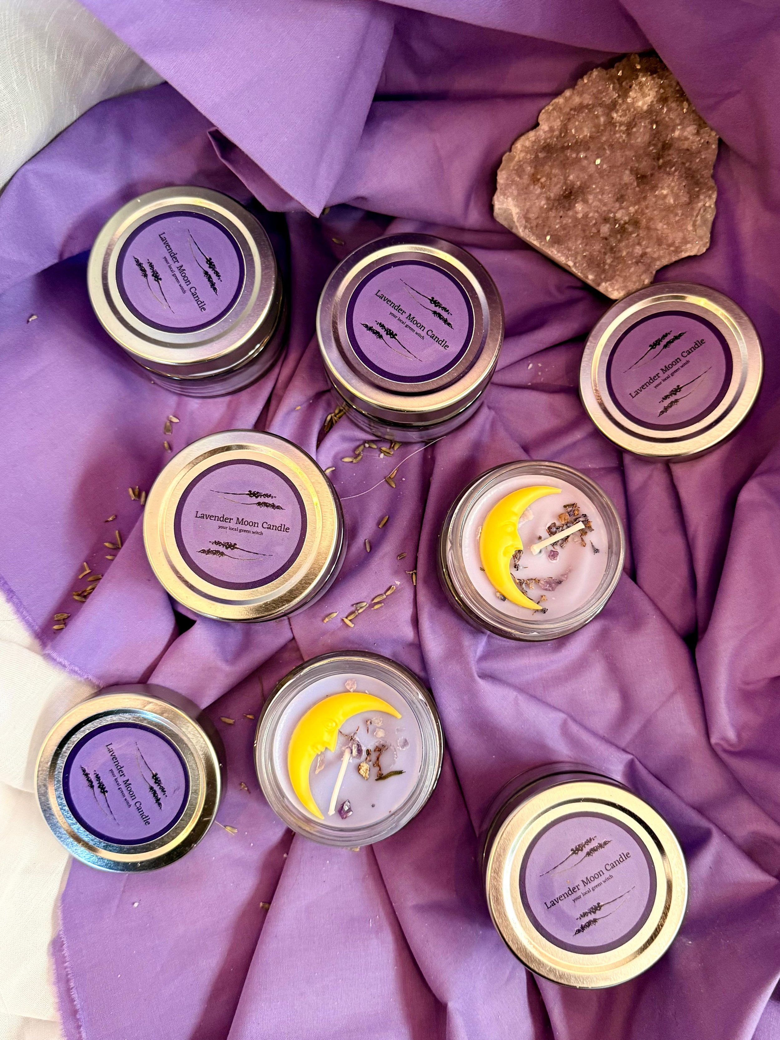 Lavender Moon Candle