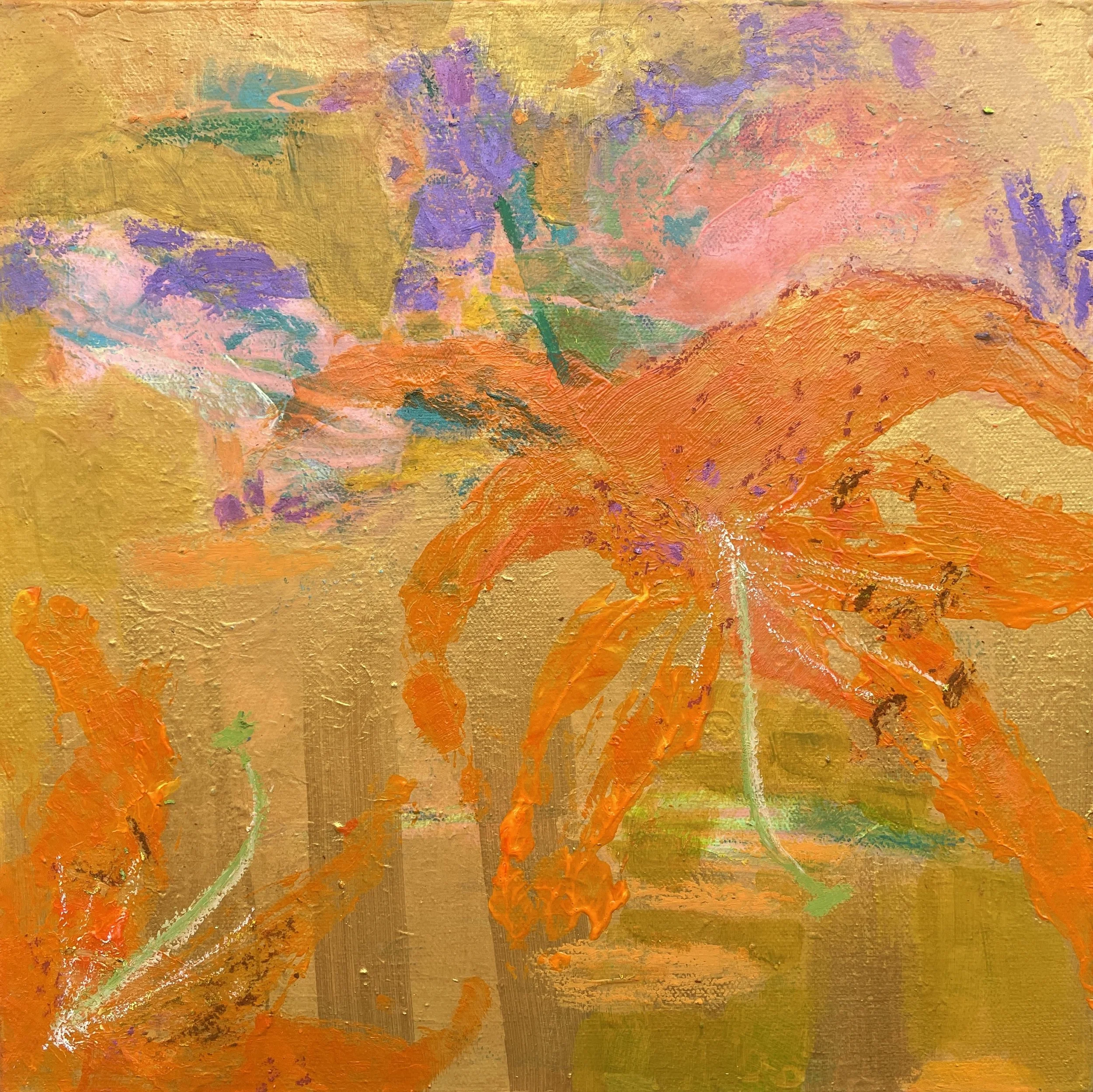 Feuerlilie. Gold. Orange.