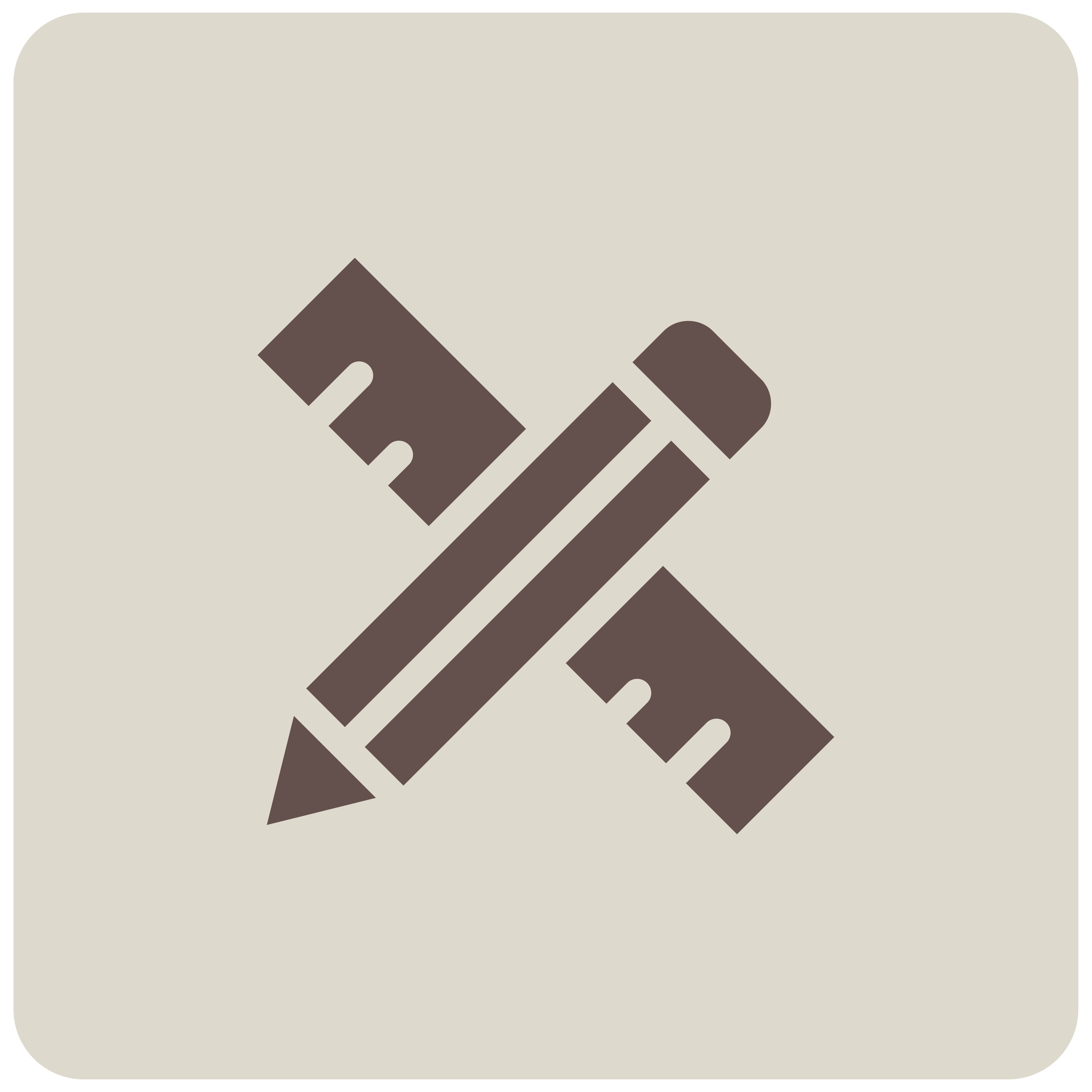 A digital rendering of several interconnected puzzle pieces in shades of brown on a beige background.