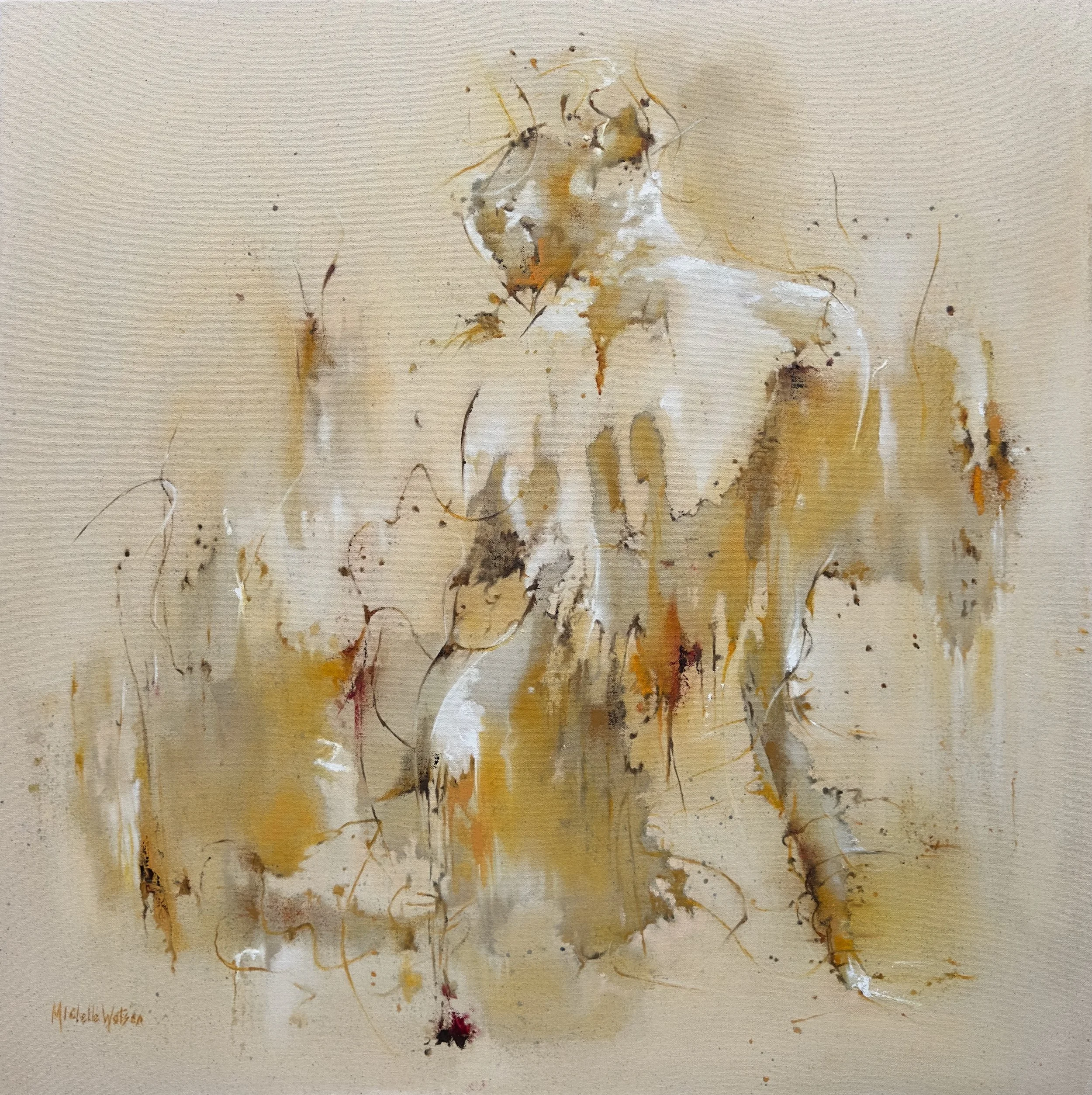 And Winter Came - 76 x 76 cm