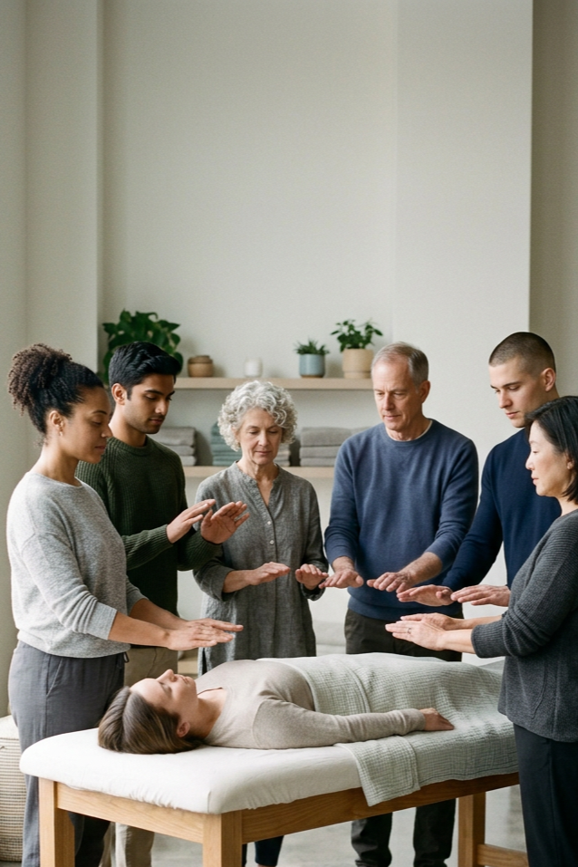 Free Monthly Reiki Share Group Practice Calgary Alberta