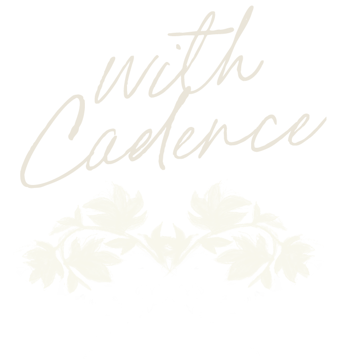 with cadence