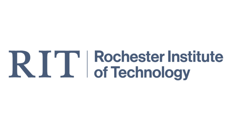 Logo for Rochester Institute of Technology.