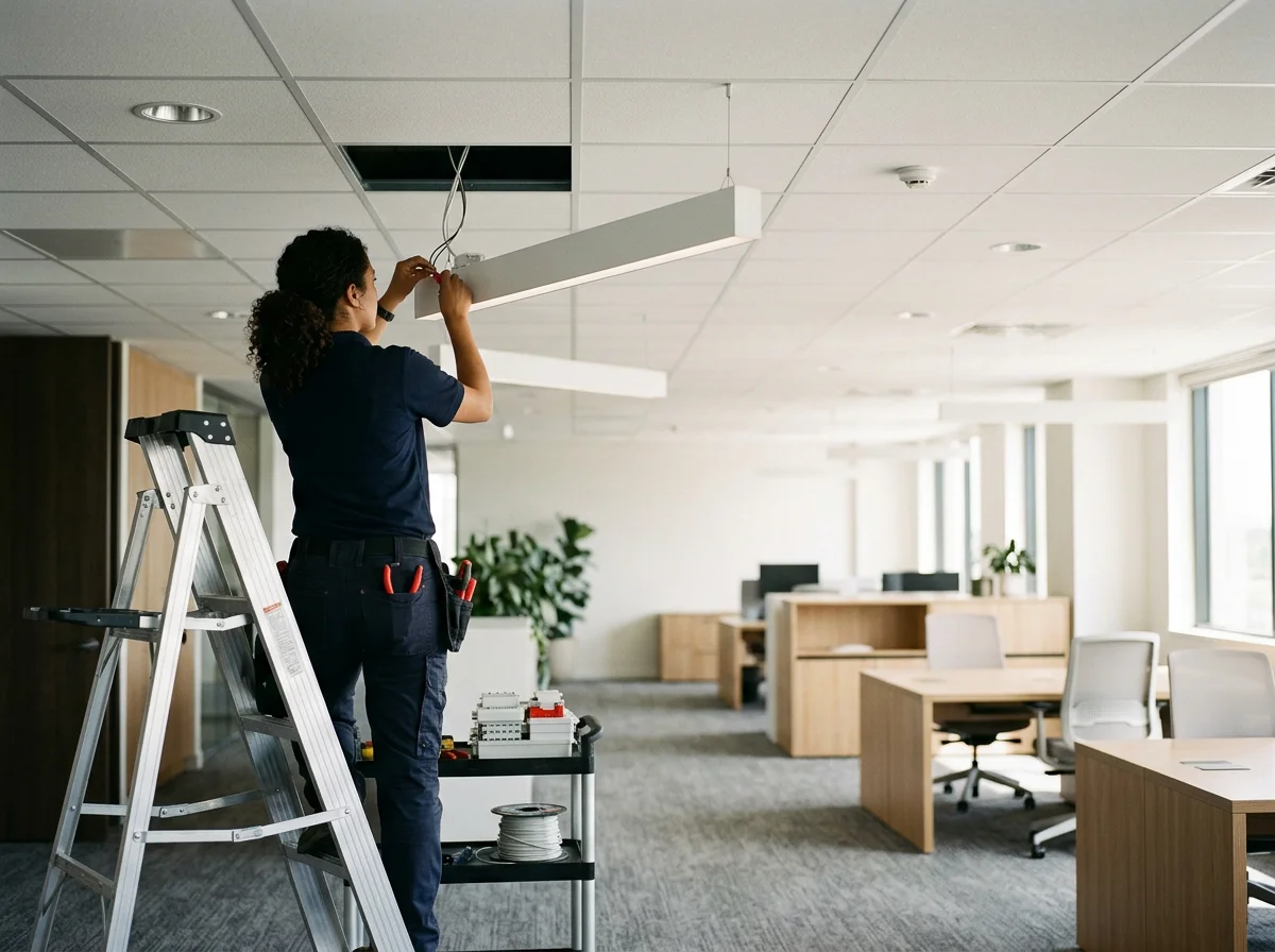 Commercial Lighting Installation