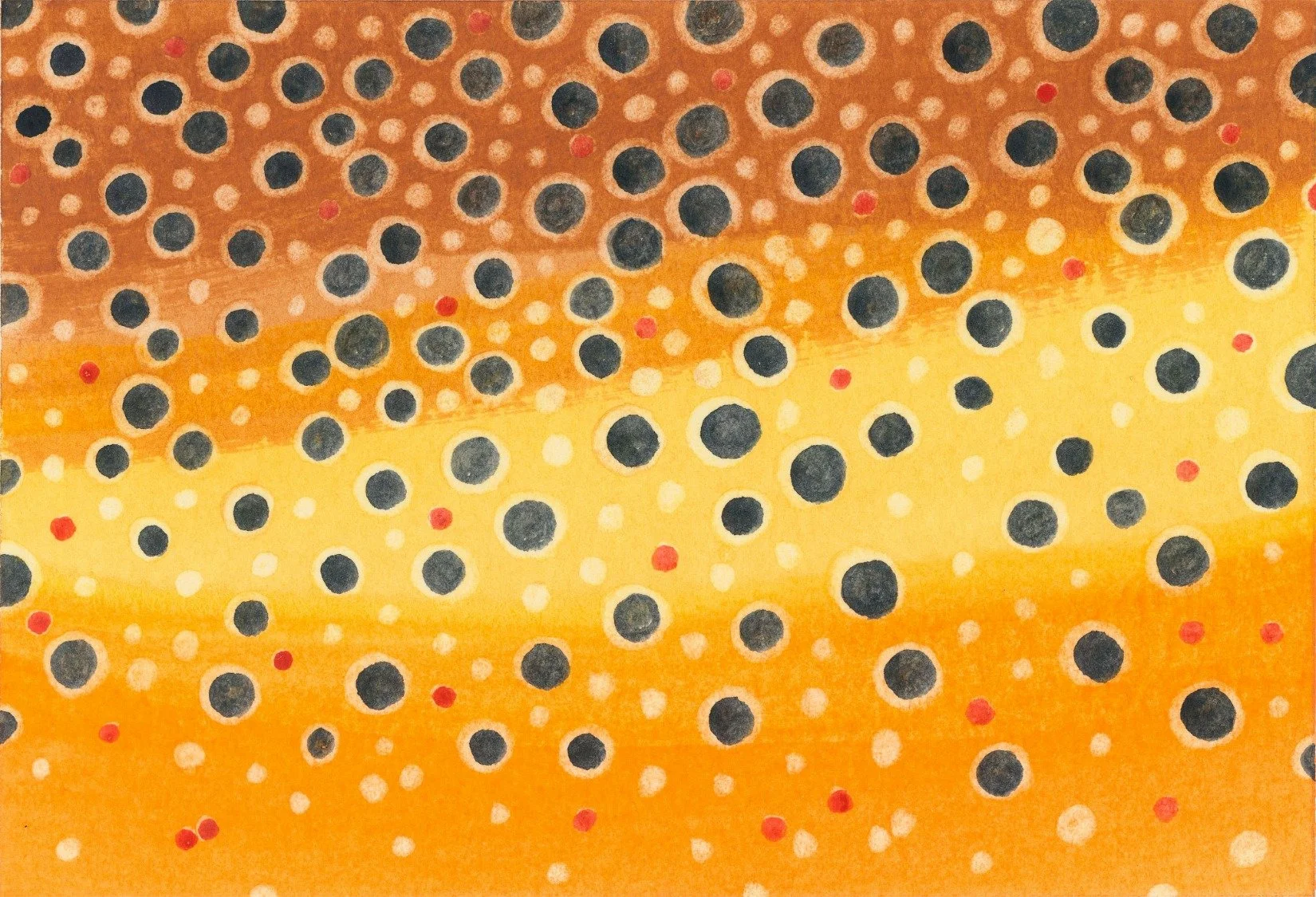 Brown Trout No. 101 — Master Study Original Watercolor
