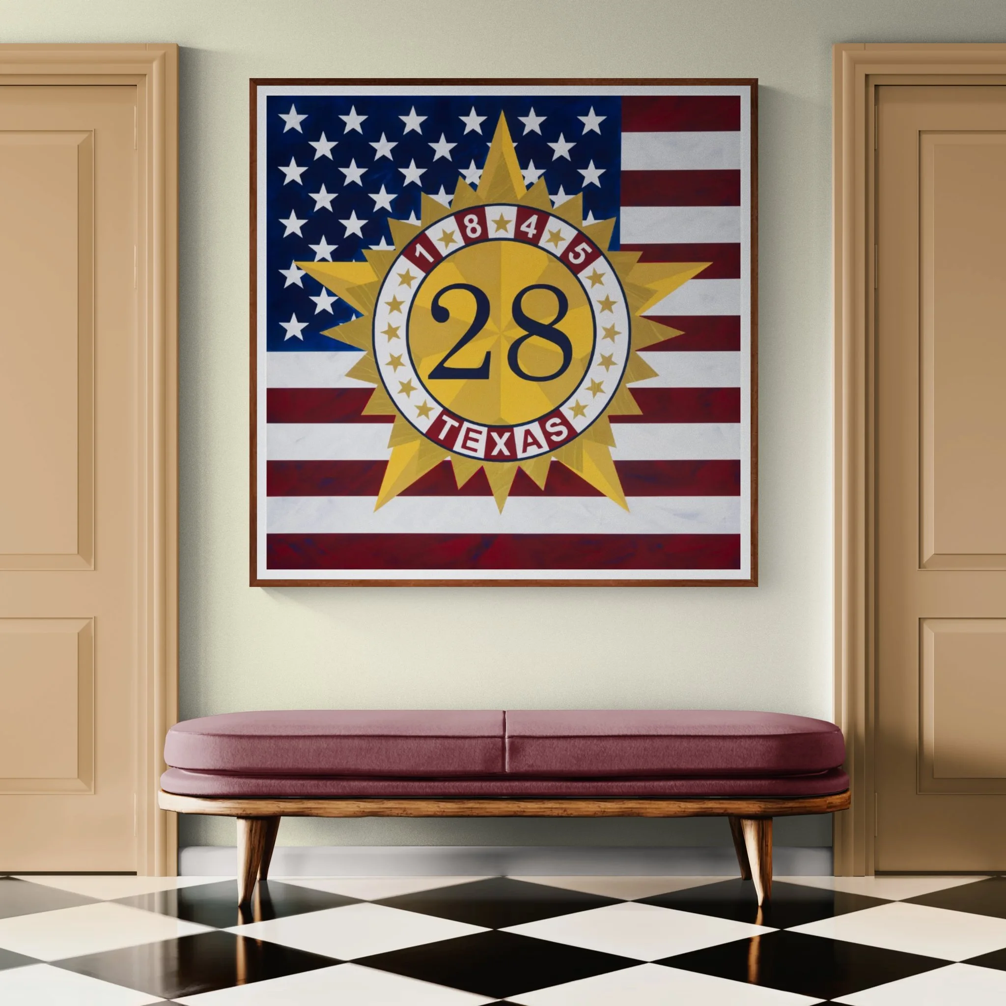 Classic interior hallway with a bench seat 2026-09-15-20-36.jpeg