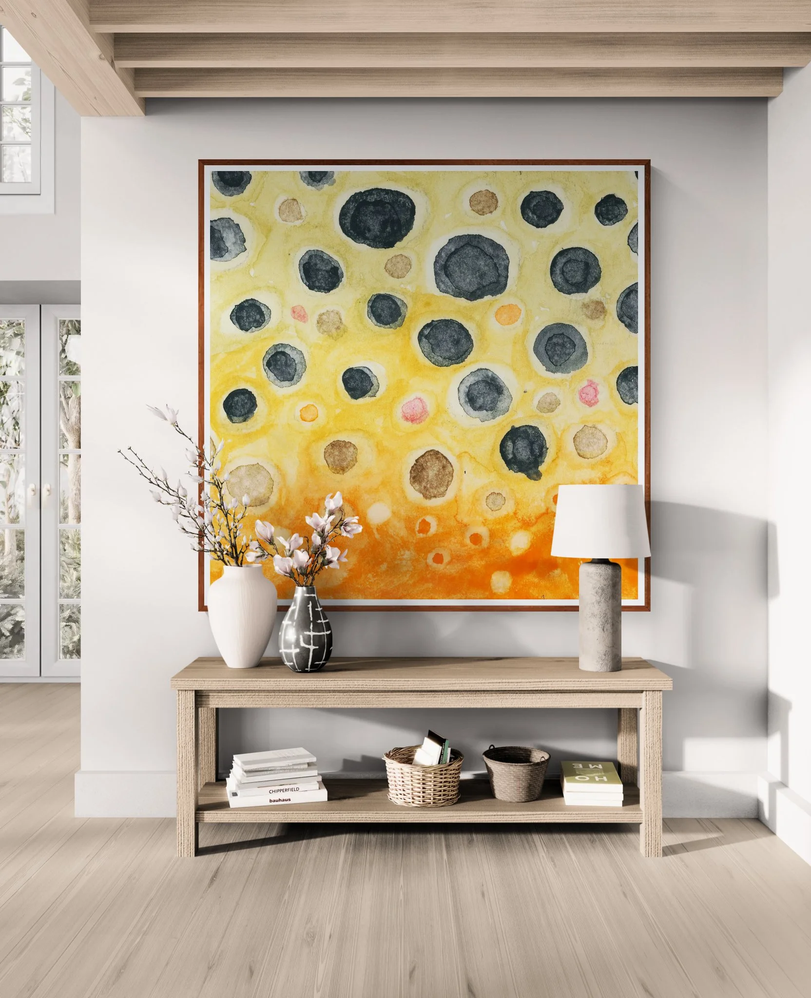Living area with wooden console table 2026-09-27-18-19.jpeg