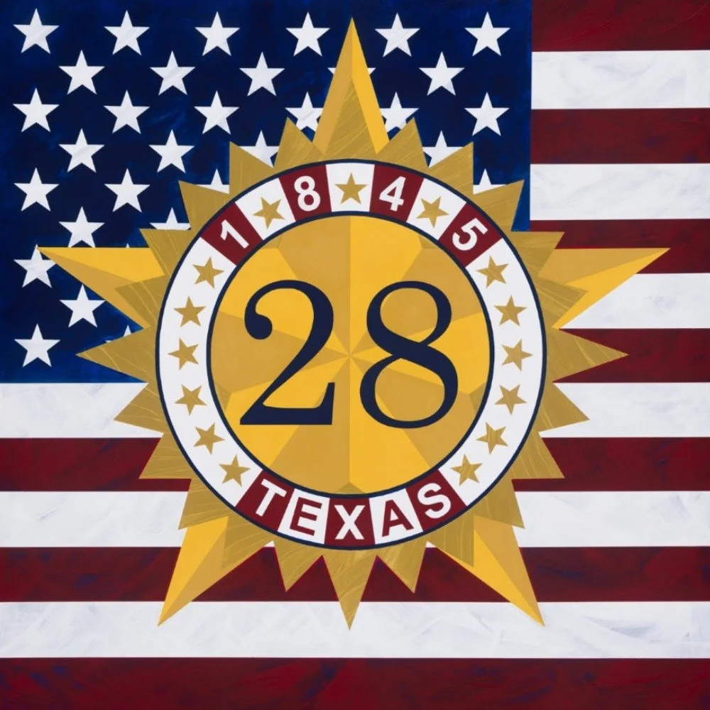 Texas No. 28 — Master Study Acrylic on Gallery Canvas