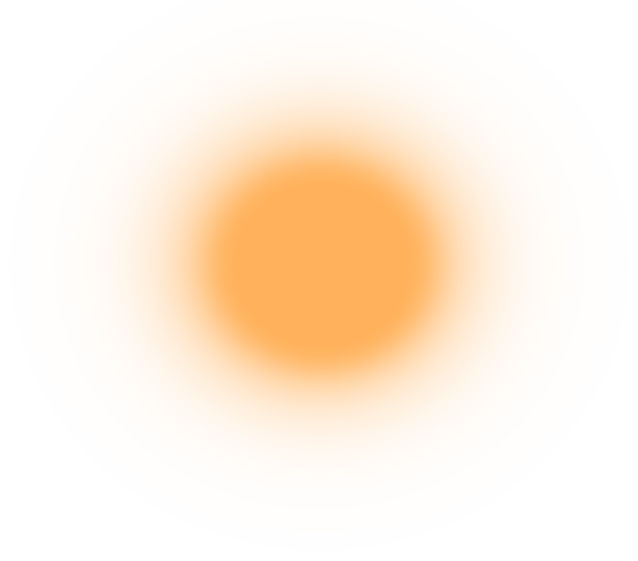 An orange glow, abstract design.