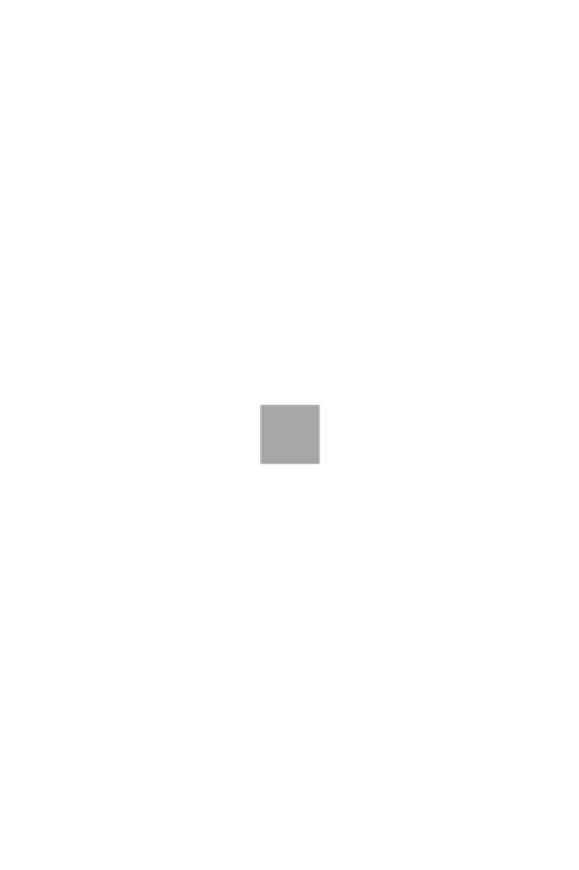 A black and white, stylized silhouette of a person's head with headphones on, centered around a small gray square.