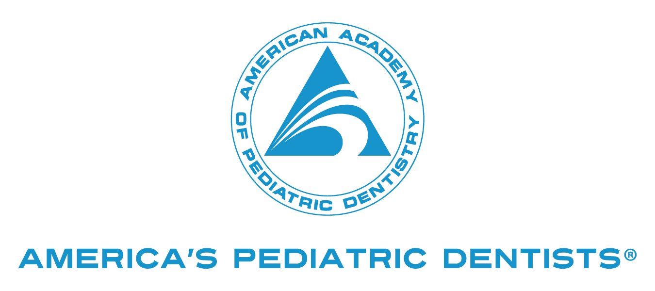 Logo of the American Academy of Pediatric Dentistry with text 'America's Pediatric Dentists'.