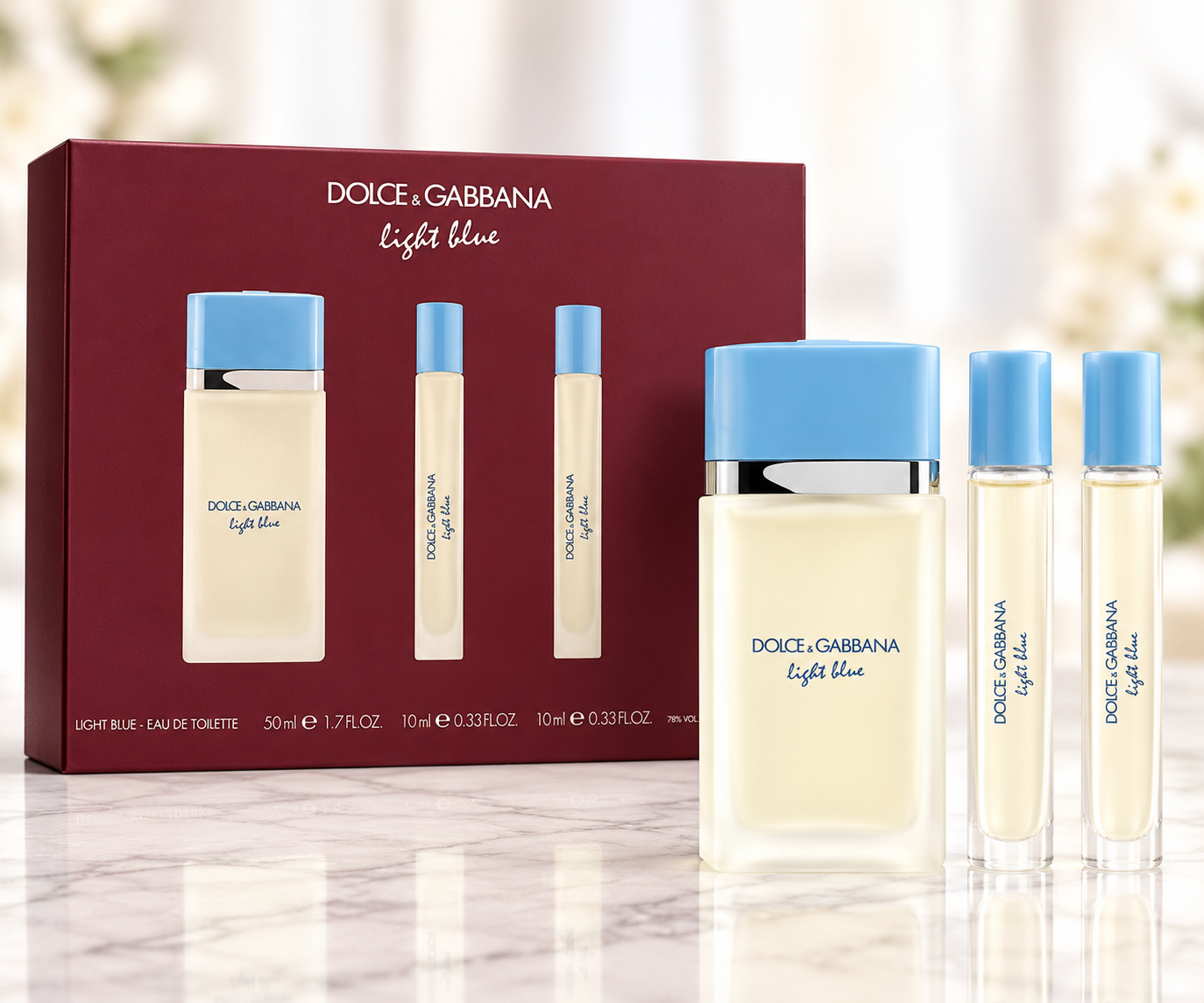 Dolce & Gabbana Light Blue Eau de Toilette 3-Piece Gift Set