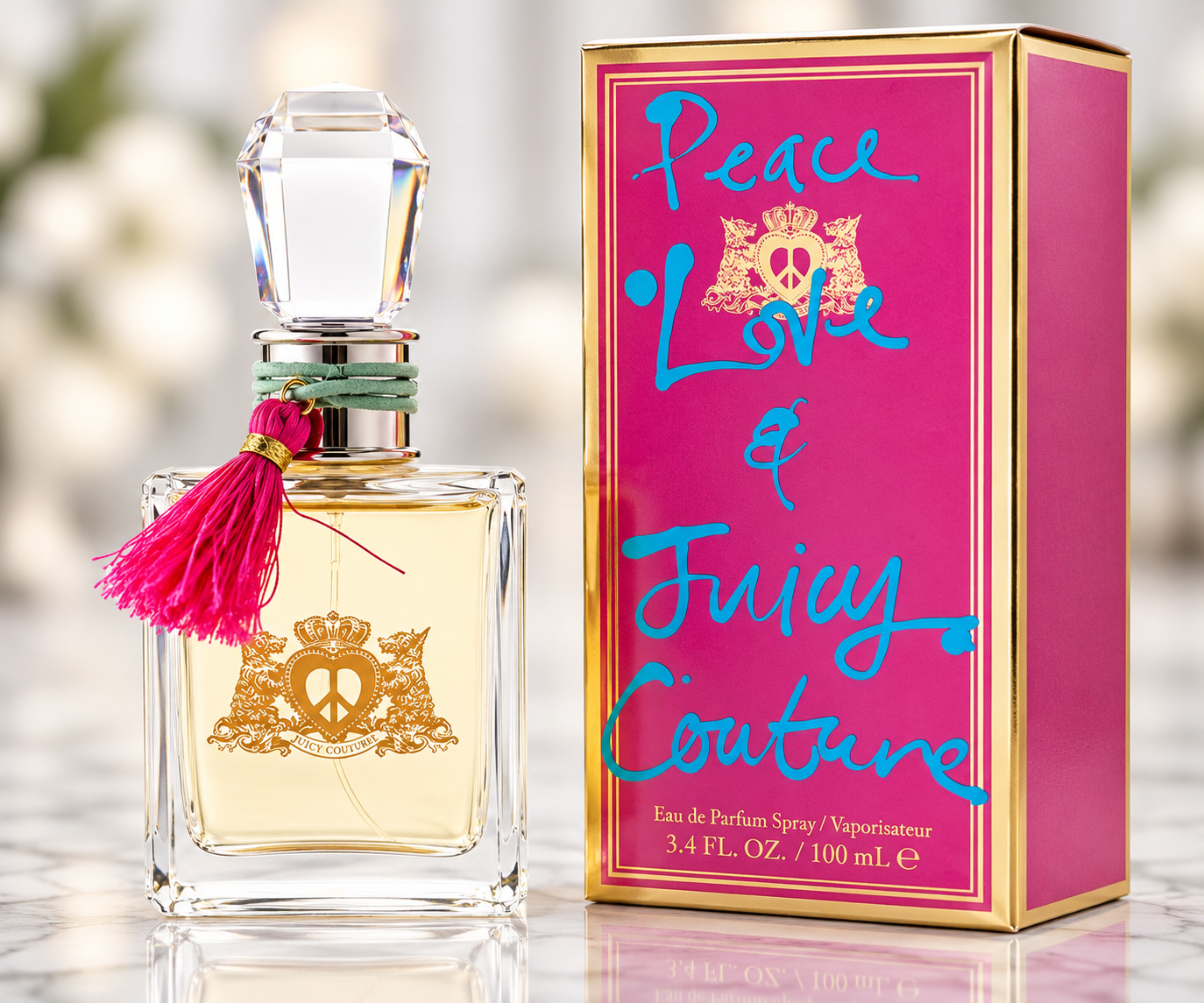 Juicy Couture Peace Love & Juicy Couture Eau de Parfum 100mL/3.4oz