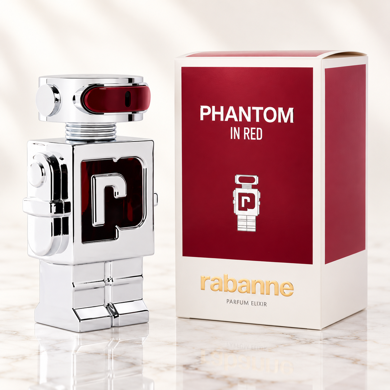 Rabanne Phantom in Red Parfum Elixir 100mL/3.4oz