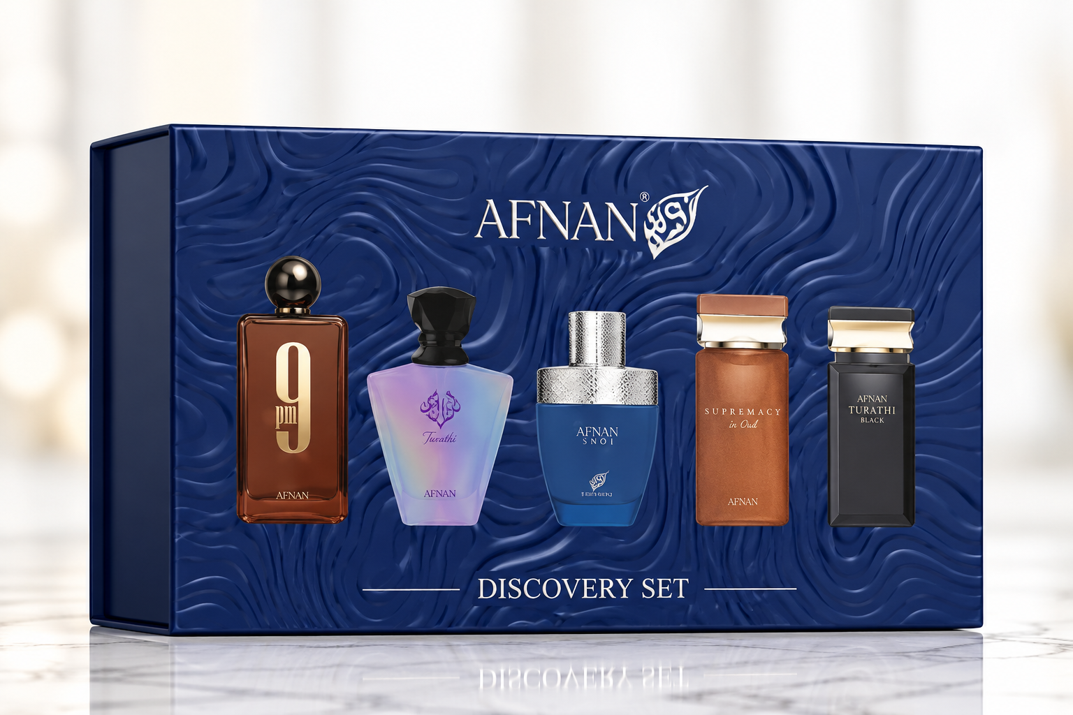 Afnan Perfumes 5-Piece Discovery Set