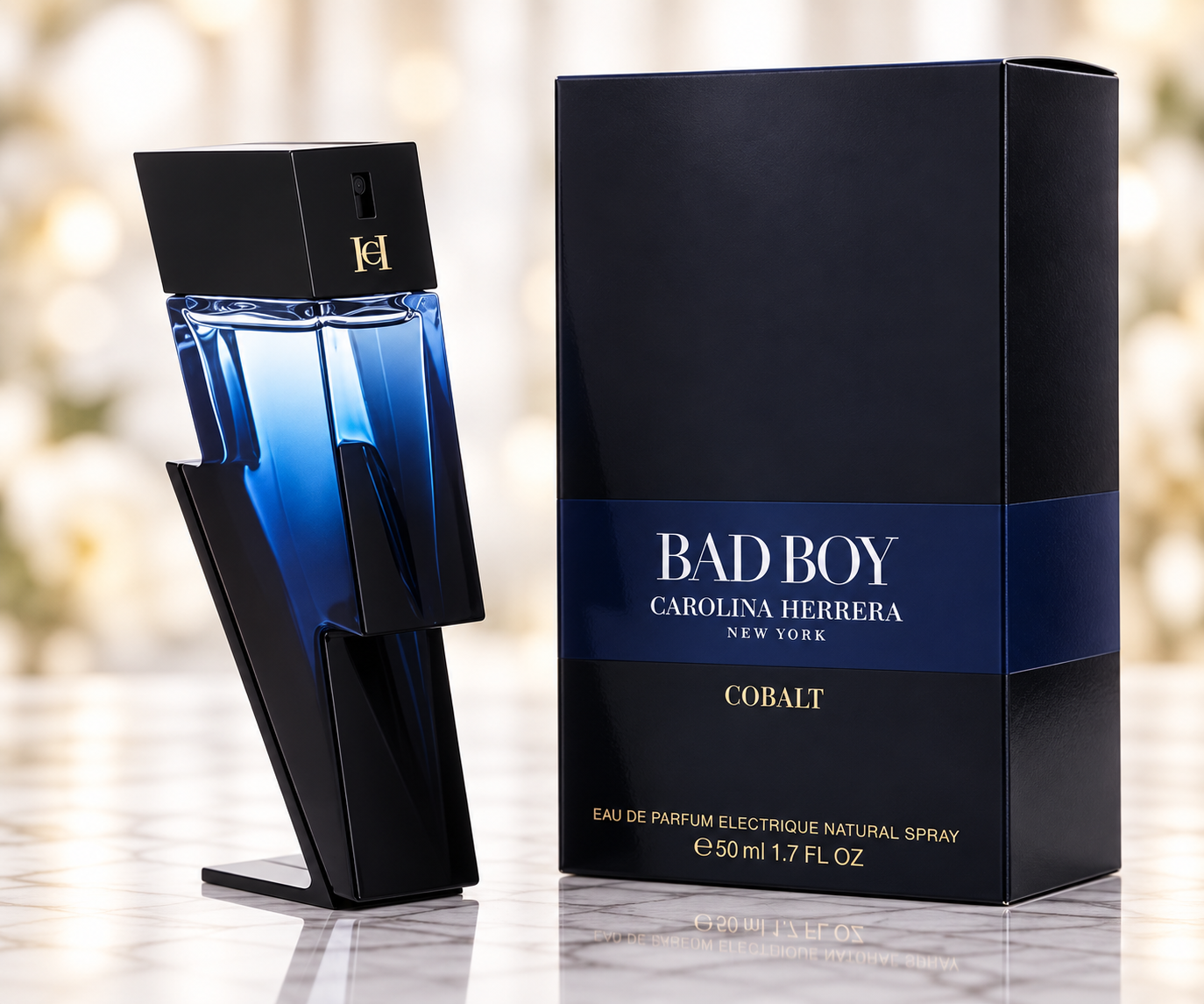 Carolina Herrera Bad Boy Cobalt Eau de Parfum Electrique 50mL/1.7oz