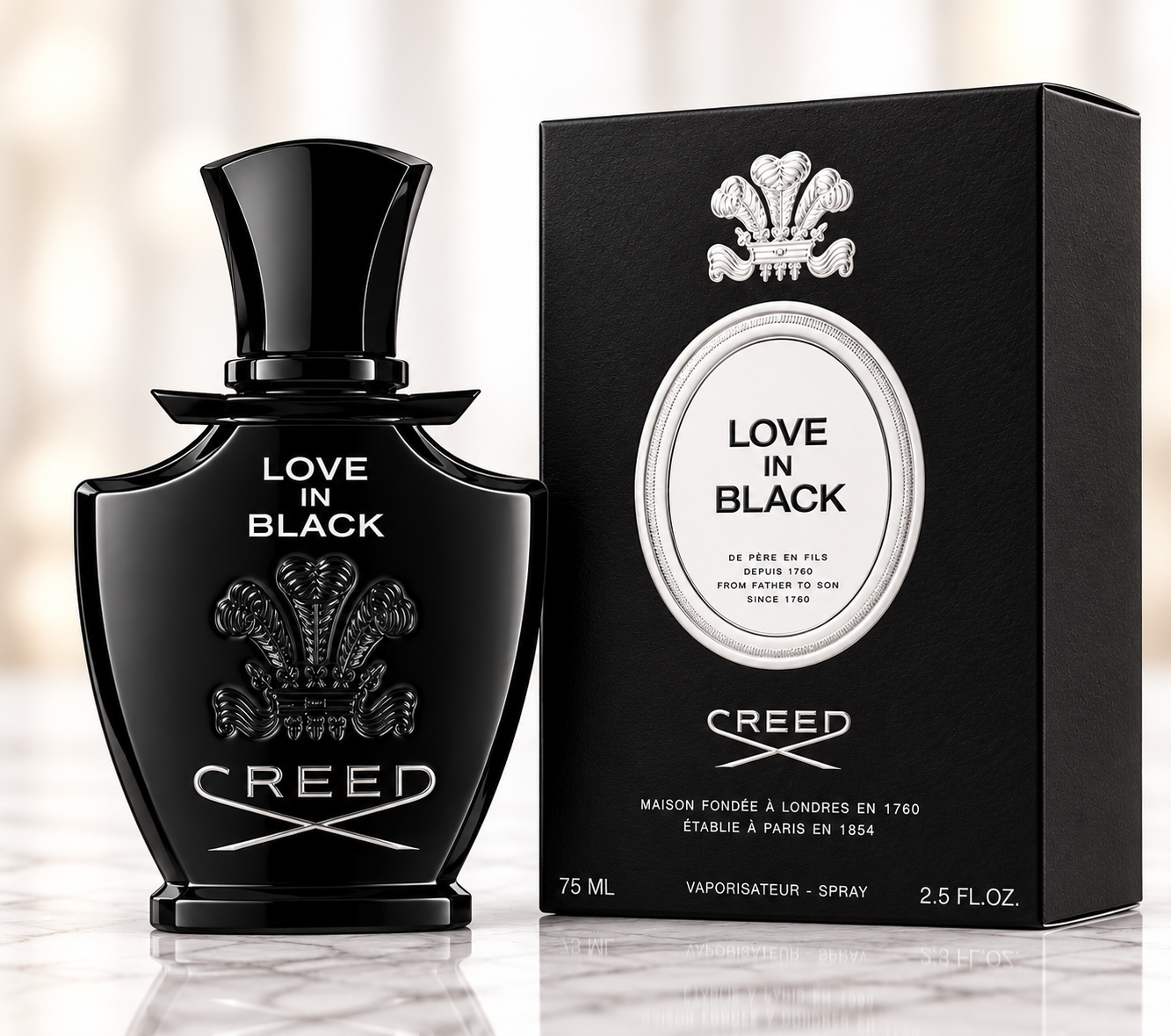 Creed Love in Black Eau de Parfum 75mL/2.5oz