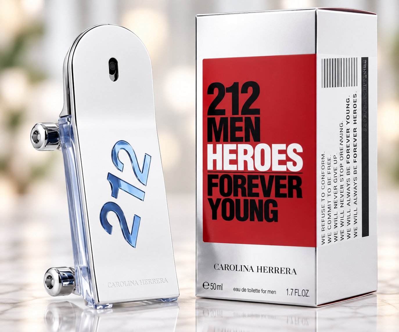 Carolina Herrera 212 Heroes Men Eau de Toilette 50mL/1.7oz