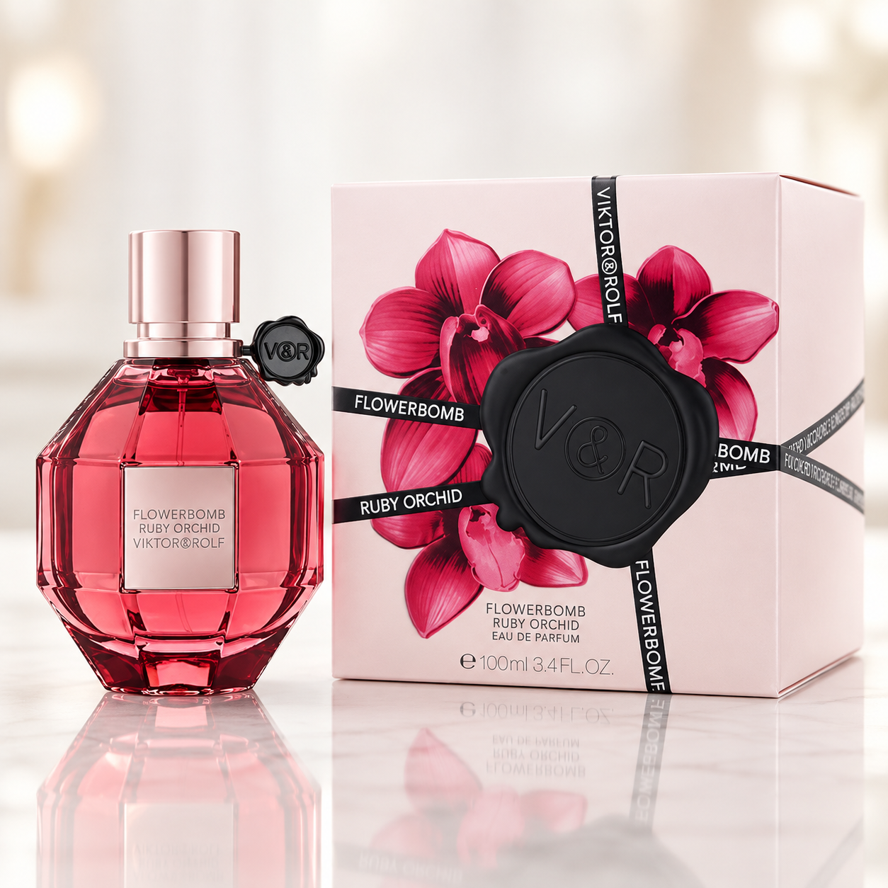 Viktor & Rolf Flowerbomb Ruby Orchid Eau de Parfum 100mL/3.4oz