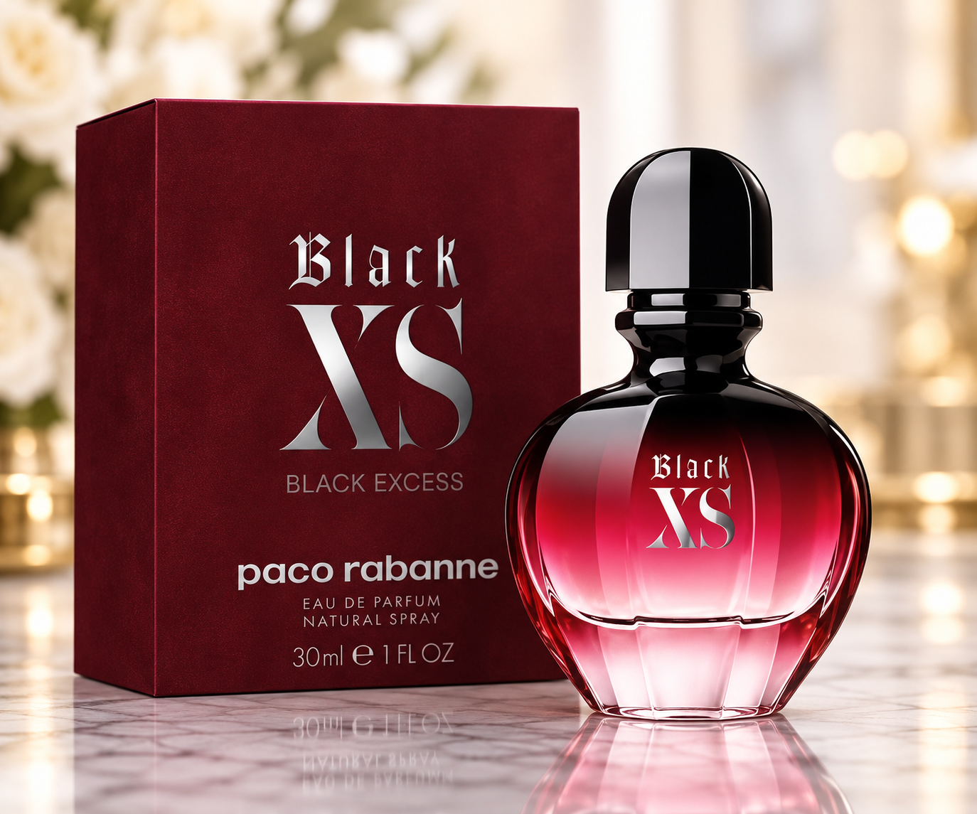 Paco Rabanne Black XS for Her Eau de Parfum 30mL/1.0 oz