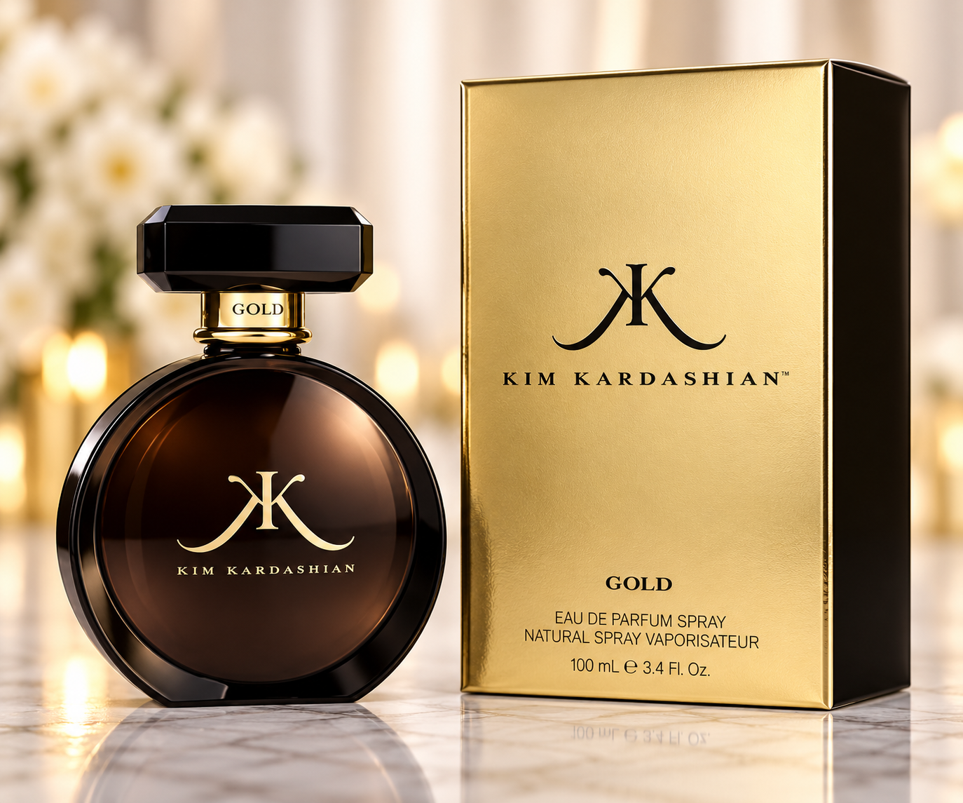 Kim Kardashian Gold Eau de Parfum 100mL/3.4oz
