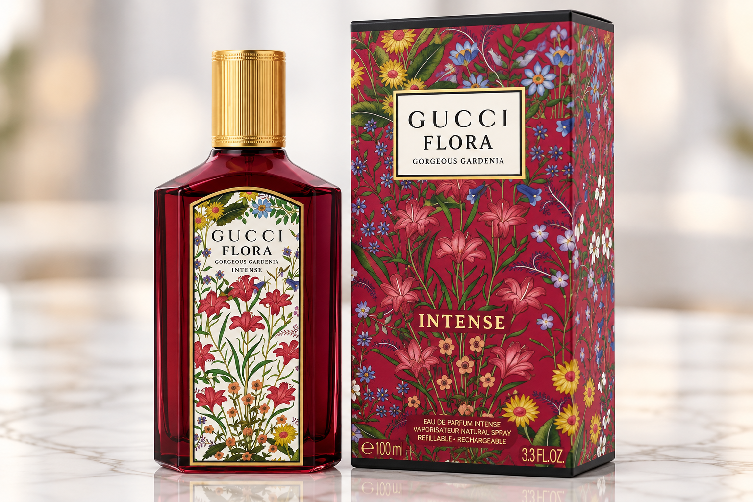Gucci Flora Gorgeous Gardenia Intense 100mL/3.3oz