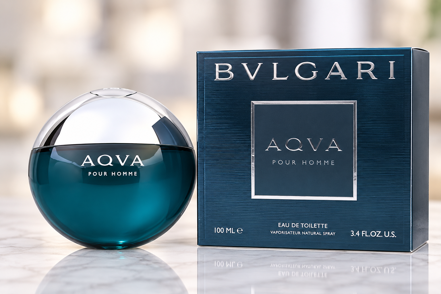 Bvlgari Aqva Pour Homme Eau de Toilette 100mL/3.4oz