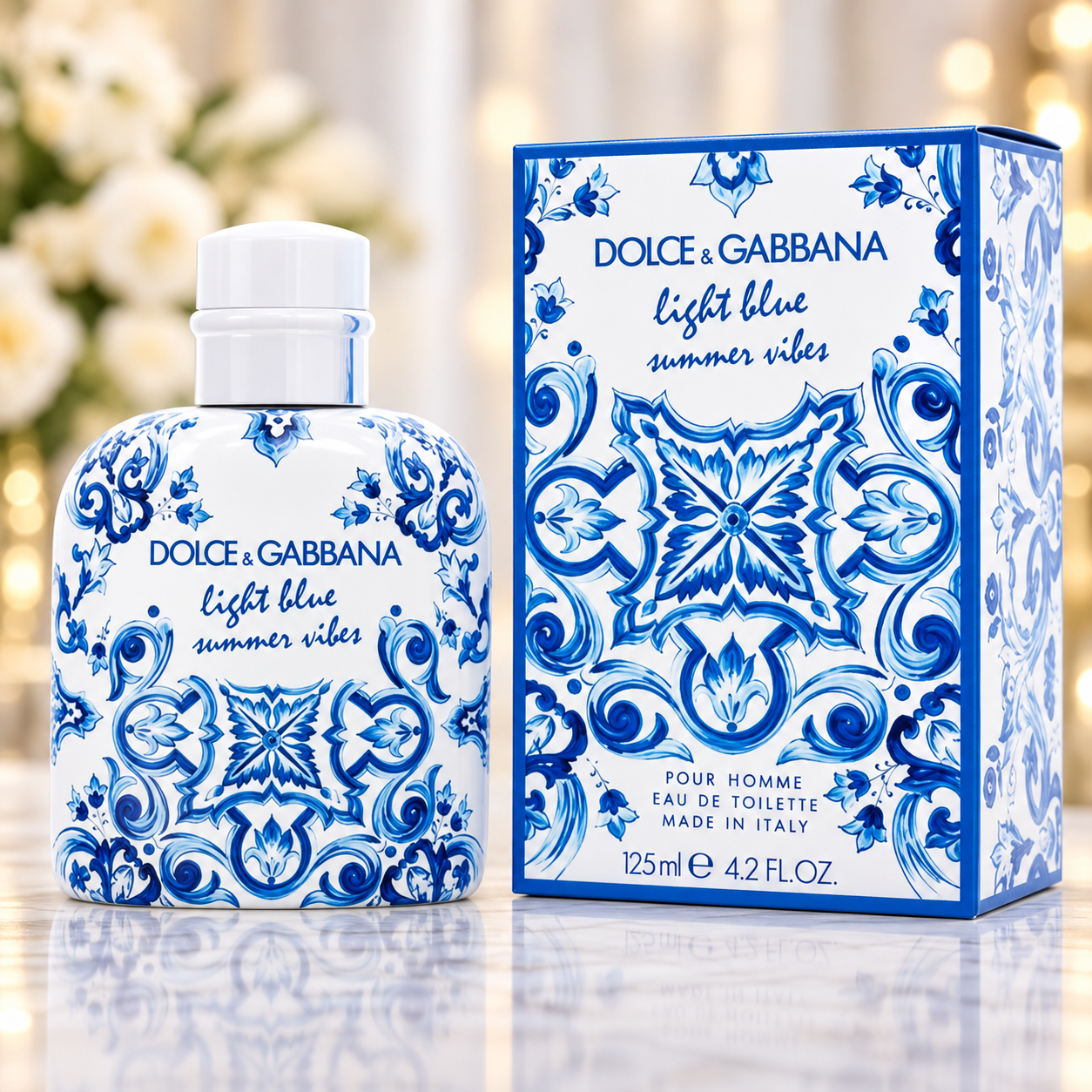 Dolce & Gabbana Light Blue Summer Vibes Pour Homme Eau de Toilette 125mL/4.2 oz