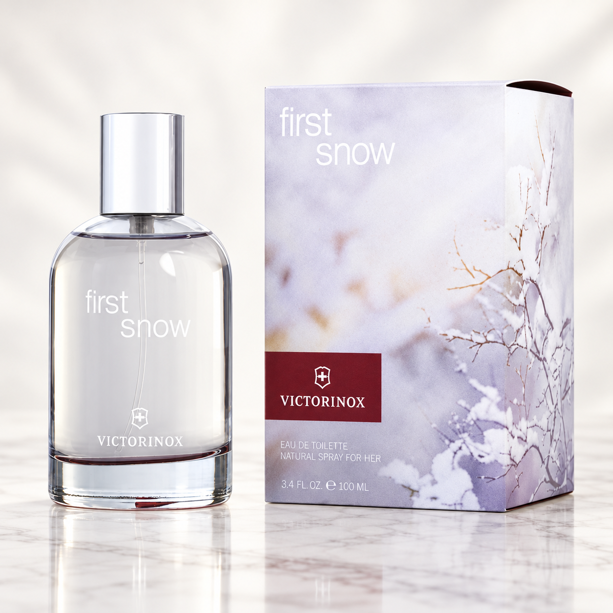 Victorinox First Snow Eau de Toilette 100mL/3.4oz