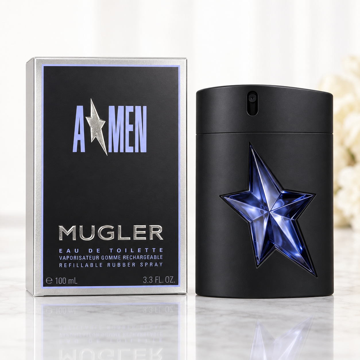 Mugler A Men Eau de Toilette Refillable 100mL/3.3oz