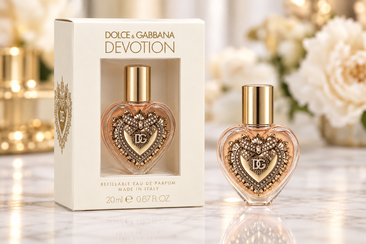 Dolce & Gabbana Devotion Eau de Parfum 20mL/0.67oz Refillable