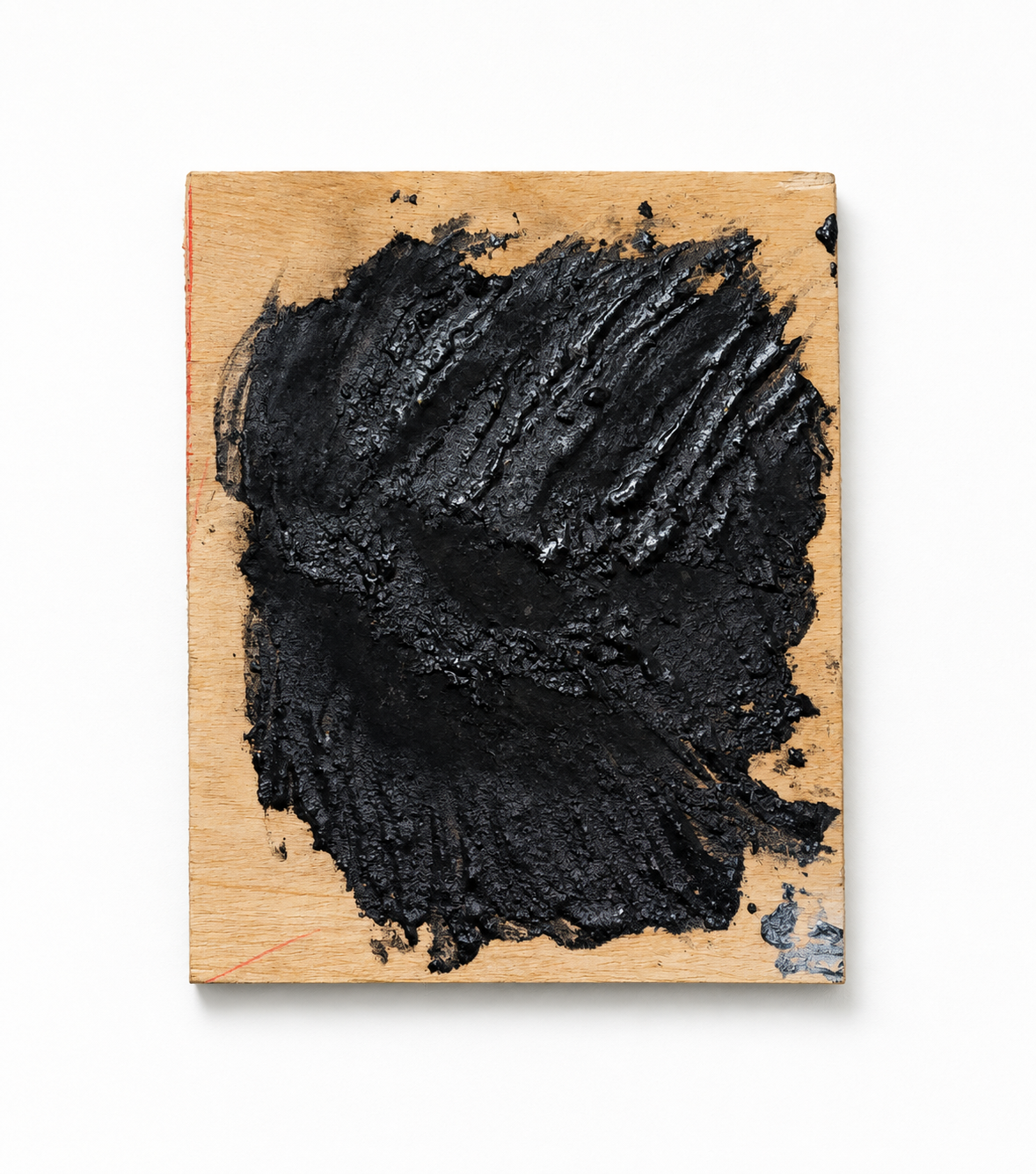 Cloud 8 - Slate on Plywood - 6.25 in x 7.75 in - 2026