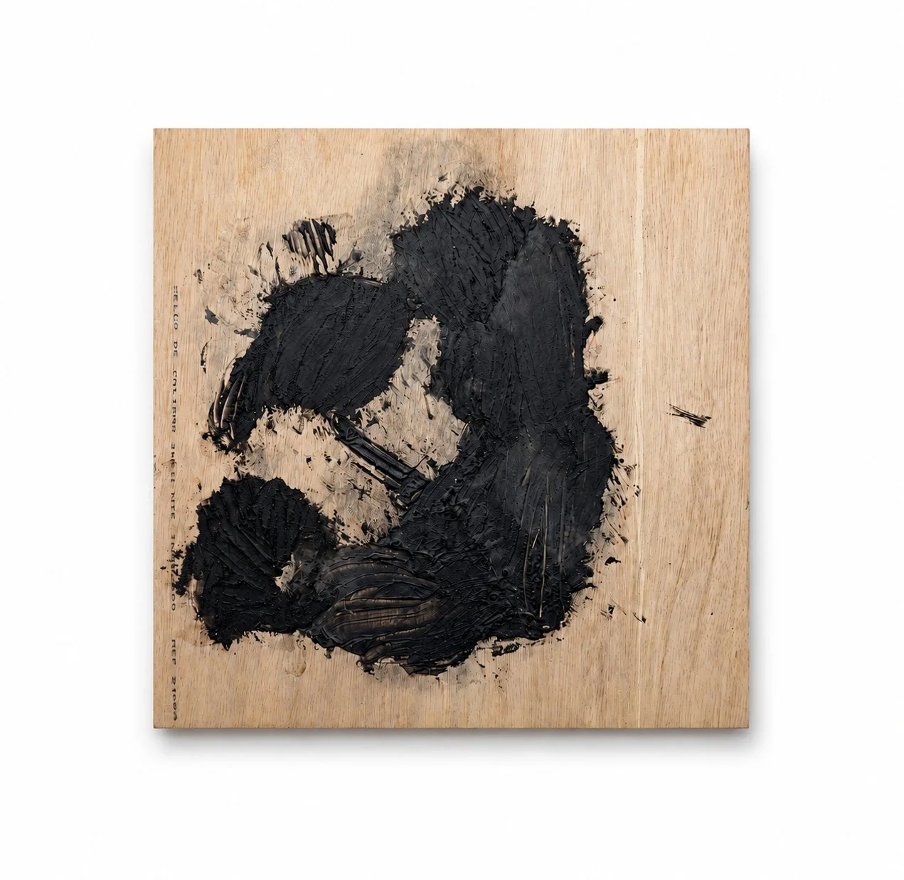 Cloud 2 - Slate on Plywood - 16 in x 16 in - 2026