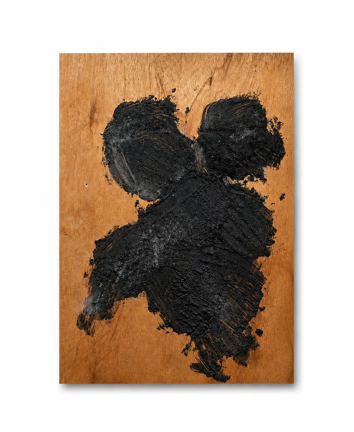 Cloud 3 - Slate on Plywood - 24 in x 15 in - 2026