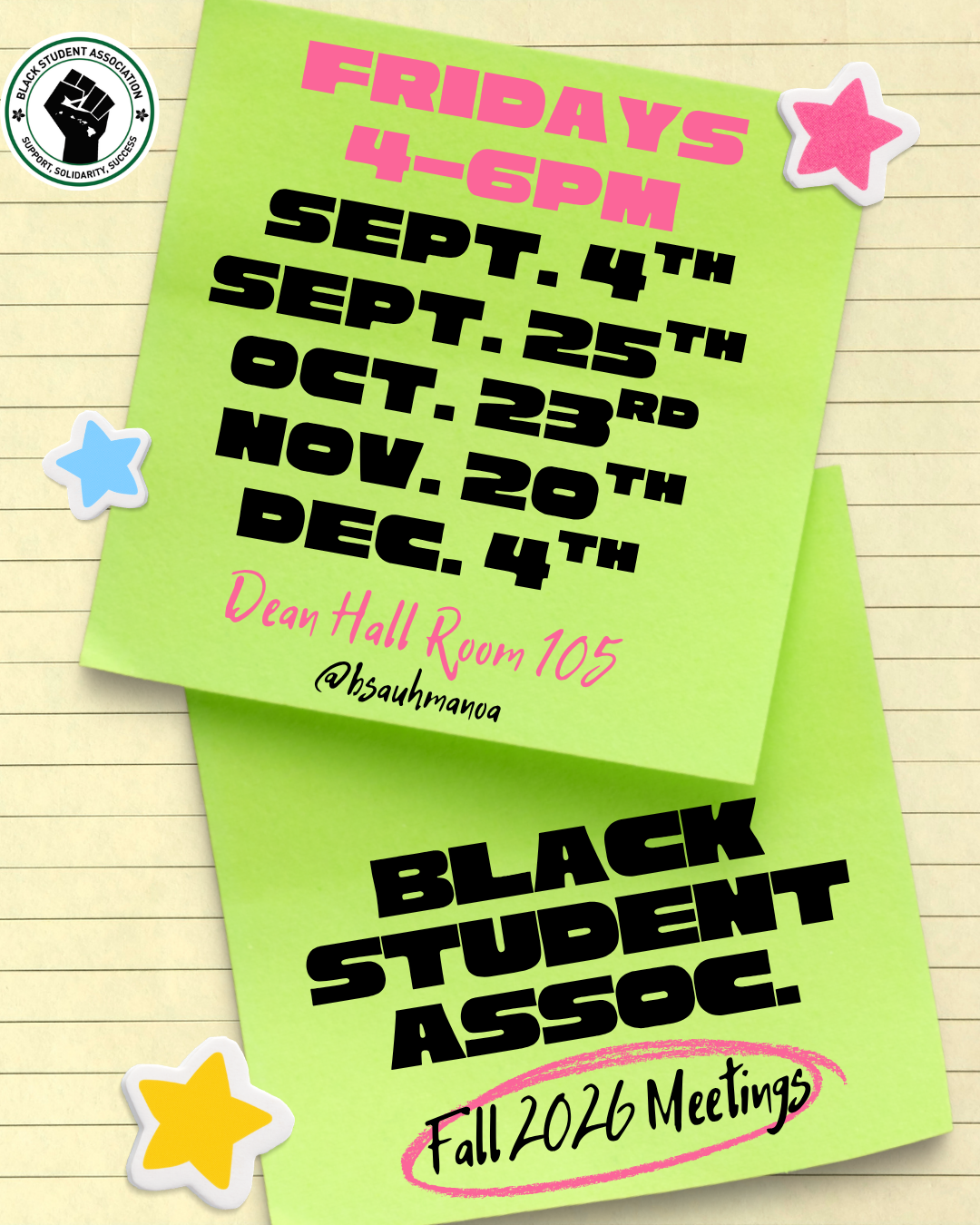 oct. general meeting
