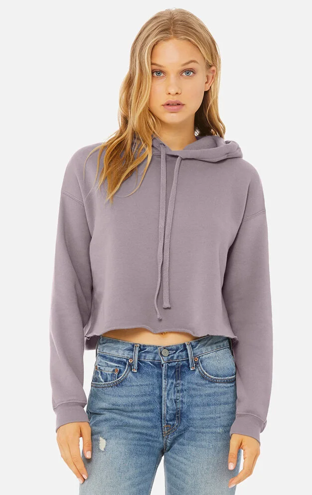 Bella+Canvas 7502 Women's Cropped Fleece Hoodie (Copy)
