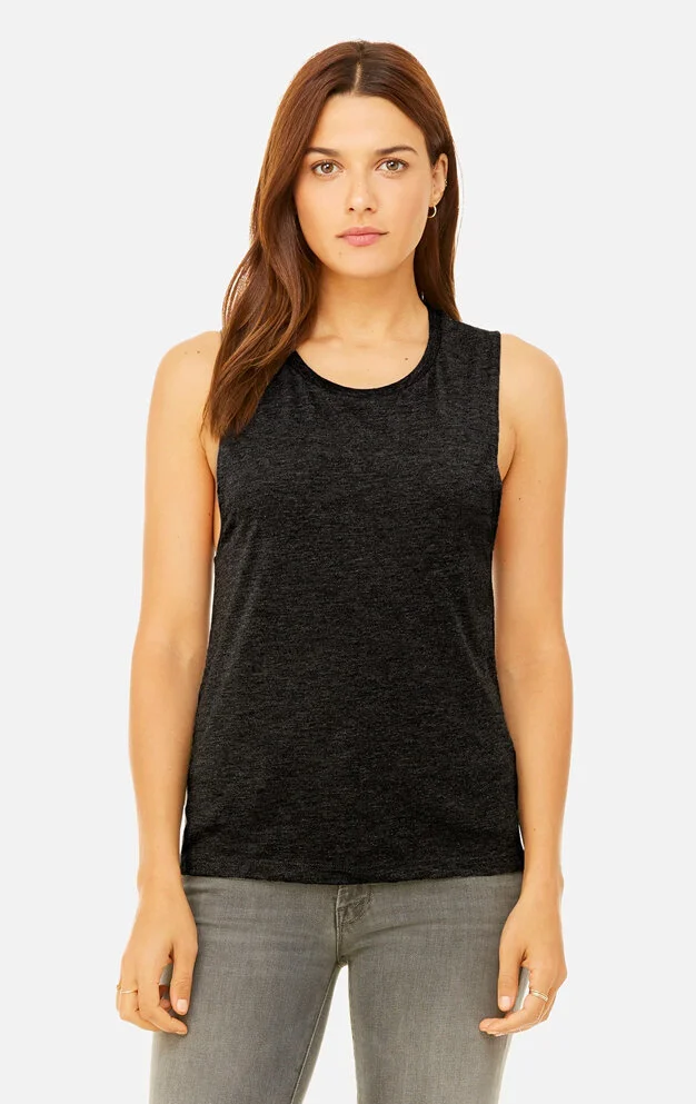 Bella+Canvas 8803 Women's Flowy Scoop Muscle Tank (Copy)