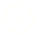 Ícono de un signo más blanco dentro de un círculo blanco sobre fondo negro