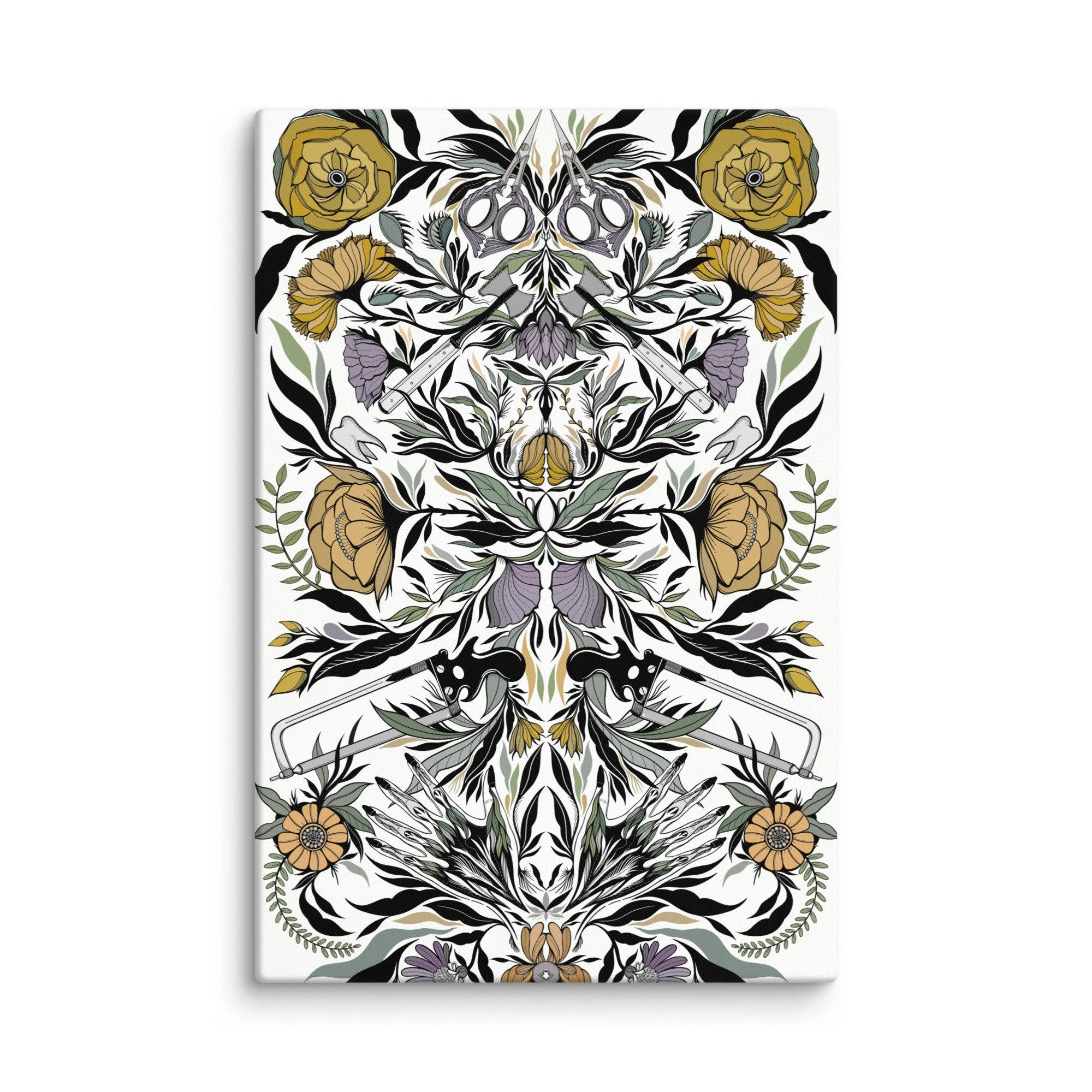 Post-Mortem Garden | Wrapped Canvas Print