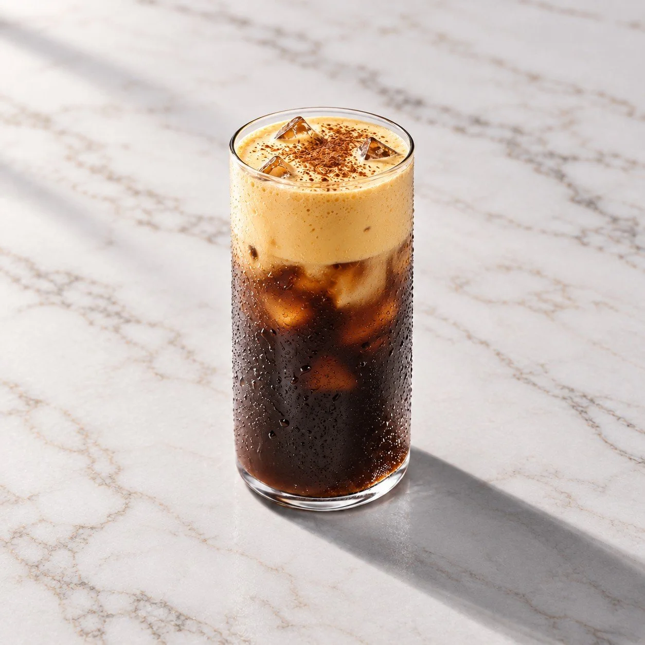 Iced Vietnamese Egg Coffee (Cà Phê Trứng Đá)