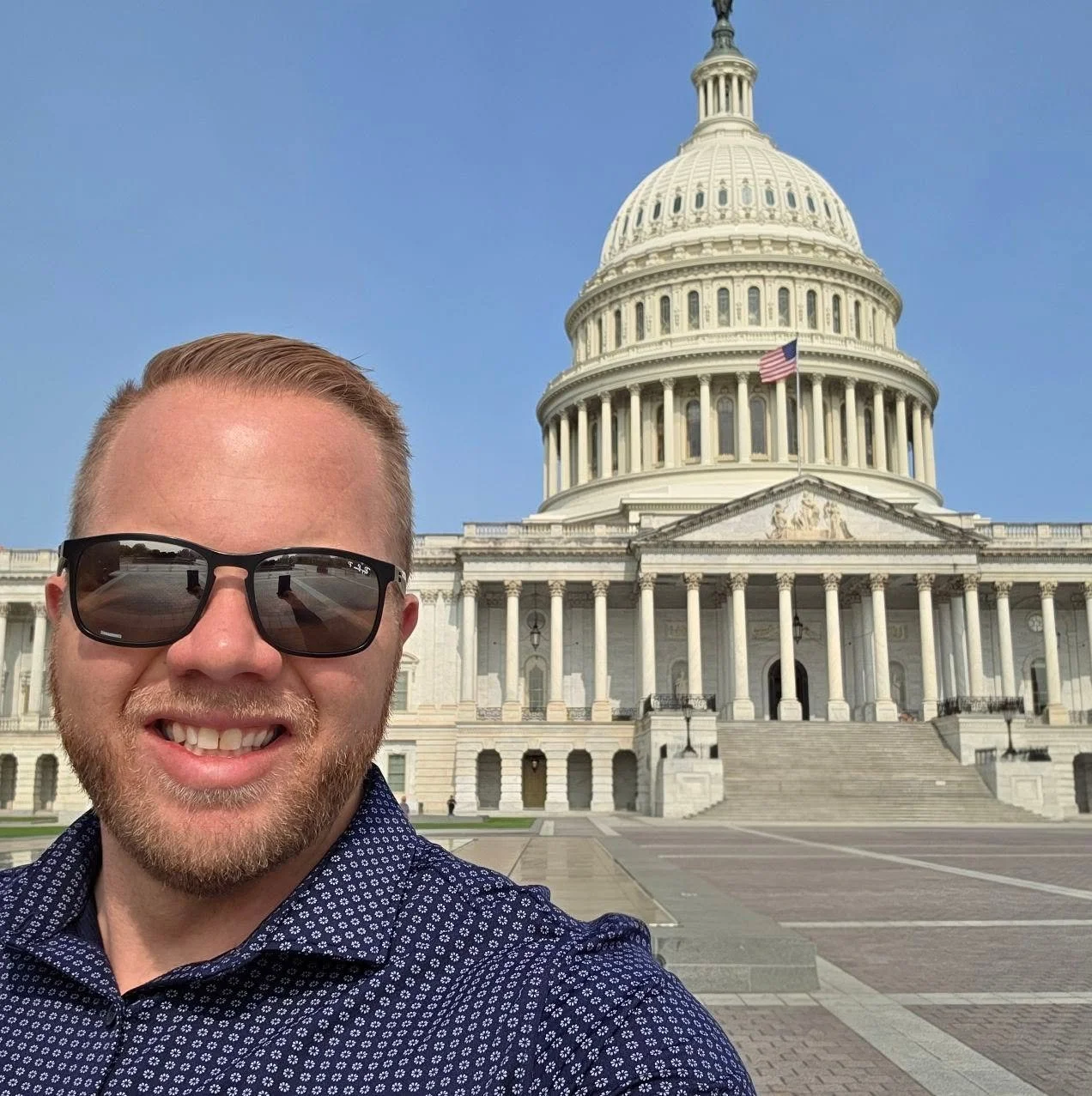 Bryan Crawford at the United States Capitol