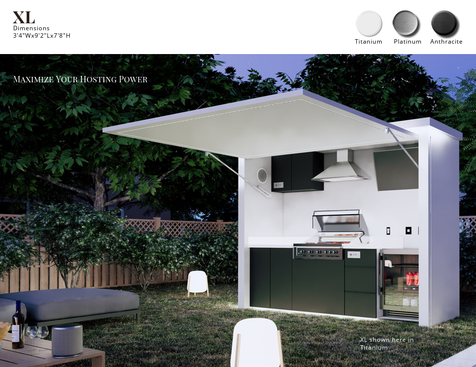 Modular XL Outdoor Kitchen