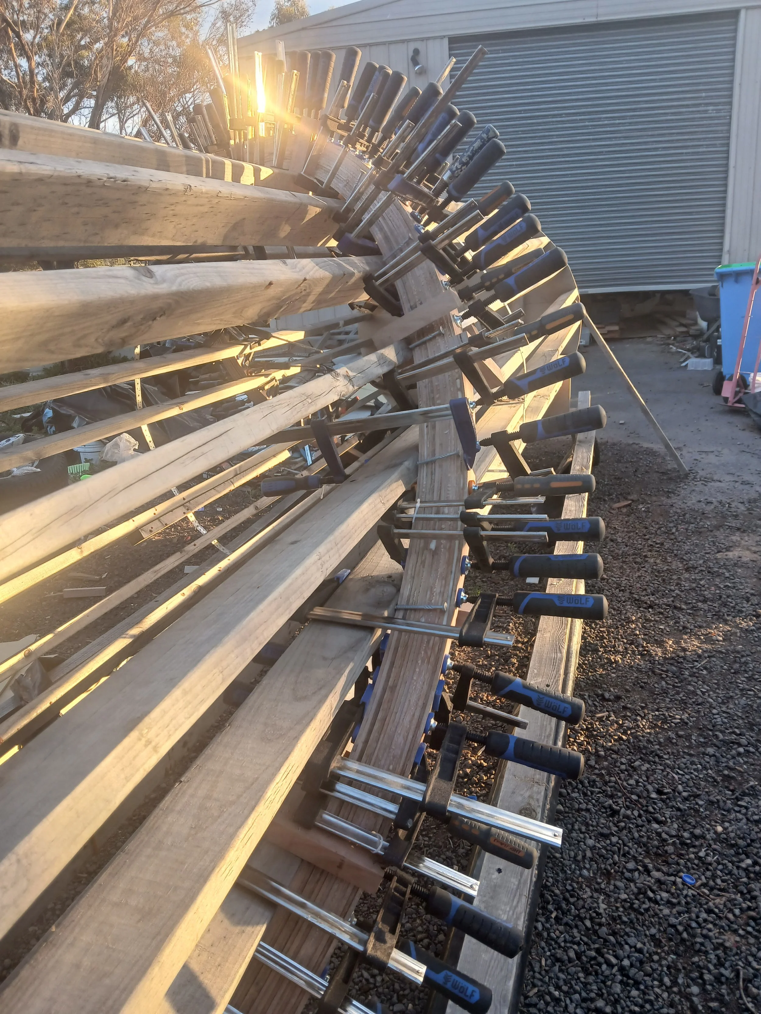 view from outside framework laminating tight curve handrail.jpg